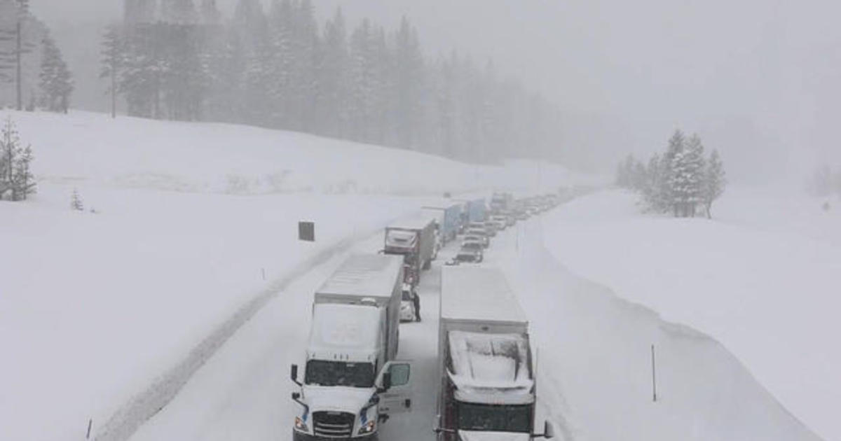 Parts of California face rare blizzard warning as huge storm moves across the state
