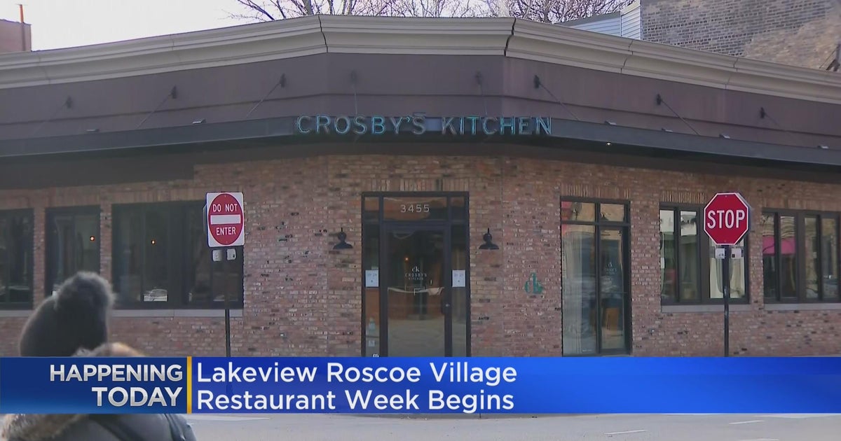 Lakeview Roscoe Village Restaurant Week kicks off Friday CBS Chicago