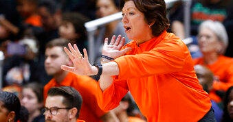 Katie Meier, Miami’s mentor for the previous 19 seasons, announces her retirement Katie Meier, Miami’s mentor for the previous 19 seasons, announces her retirement