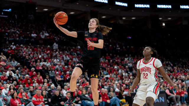 COLLEGE BASKETBALL: FEB 24 Womens Maryland at Ohio State 