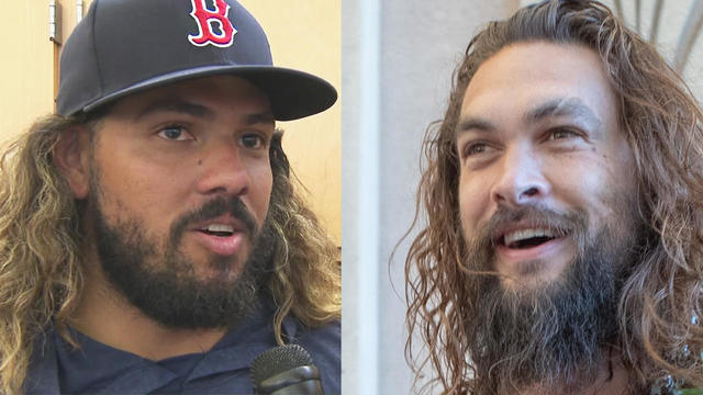 Aquaman lookalike? New Red Sox catcher Jorge Alfaro bears uncanny  resemblance - CBS Boston