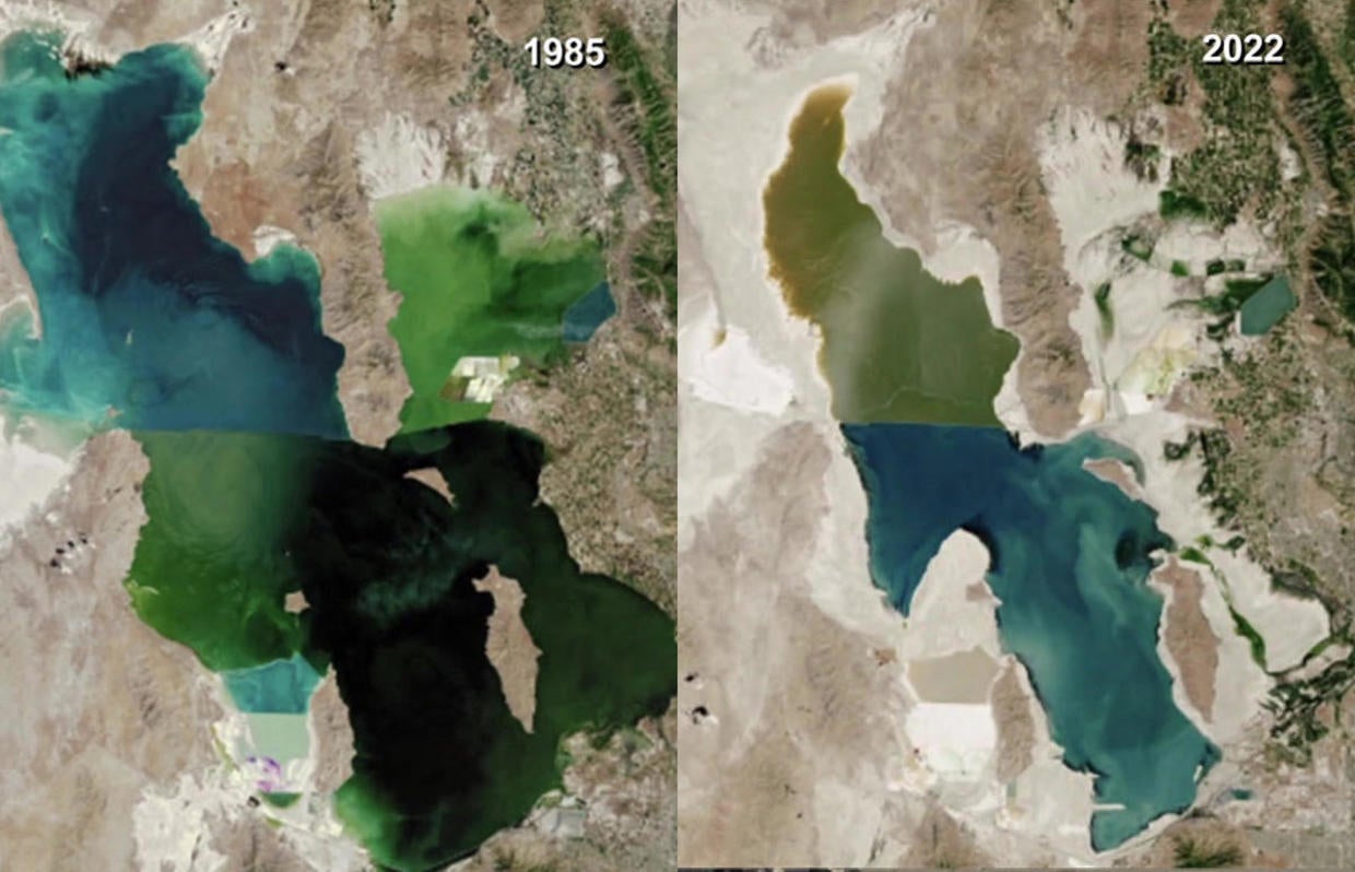 Will Utah's Great Salt Lake disappear? - CBS News