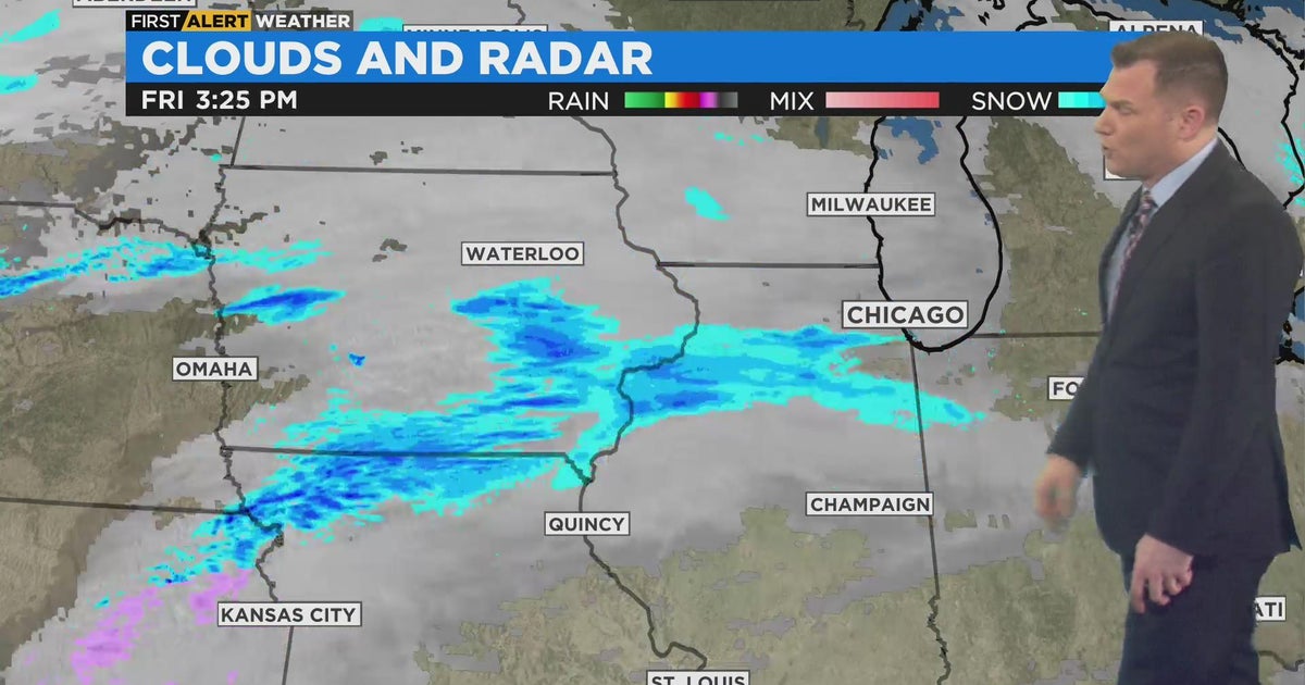 Chicago First Alert Weather: Tracking snow Friday evening - CBS Chicago