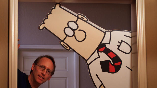 DILBERT/C/17DEC98/DD/MAC                Scott Adams, the creator of "DILBERT" the comic strip has a new project in the works, an animated TV series set to take to the airwaves in January. Sharing the spotlight with  "DILBERT".         by Michael Macor/The 