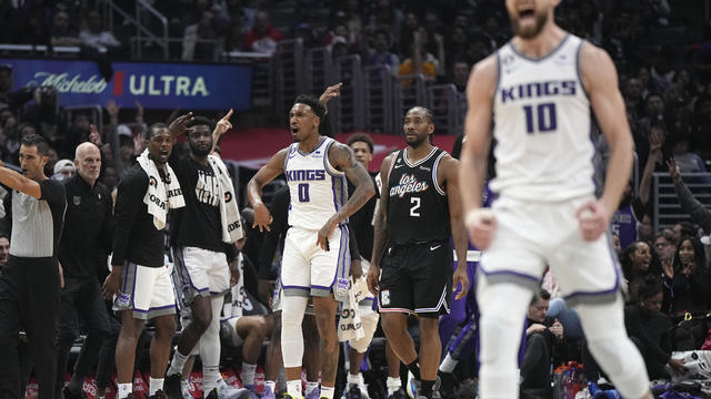 NBA roundup: Kings edge Clippers 176-175 in 2OT