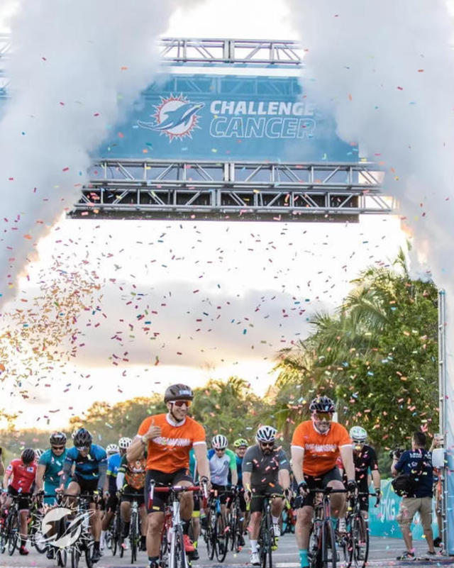 A Sweet Finish to the Miami Dolphins Cycling Challenge