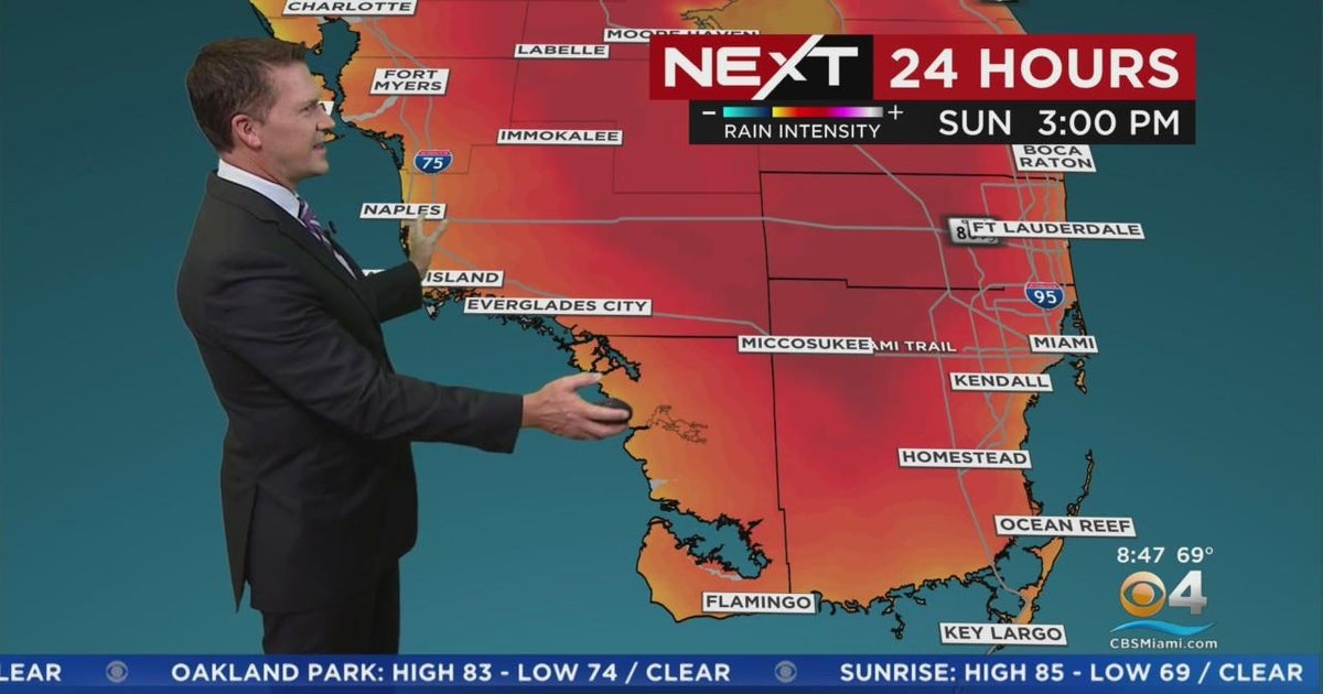Next Weather: Breezy weekend ahead - CBS Miami