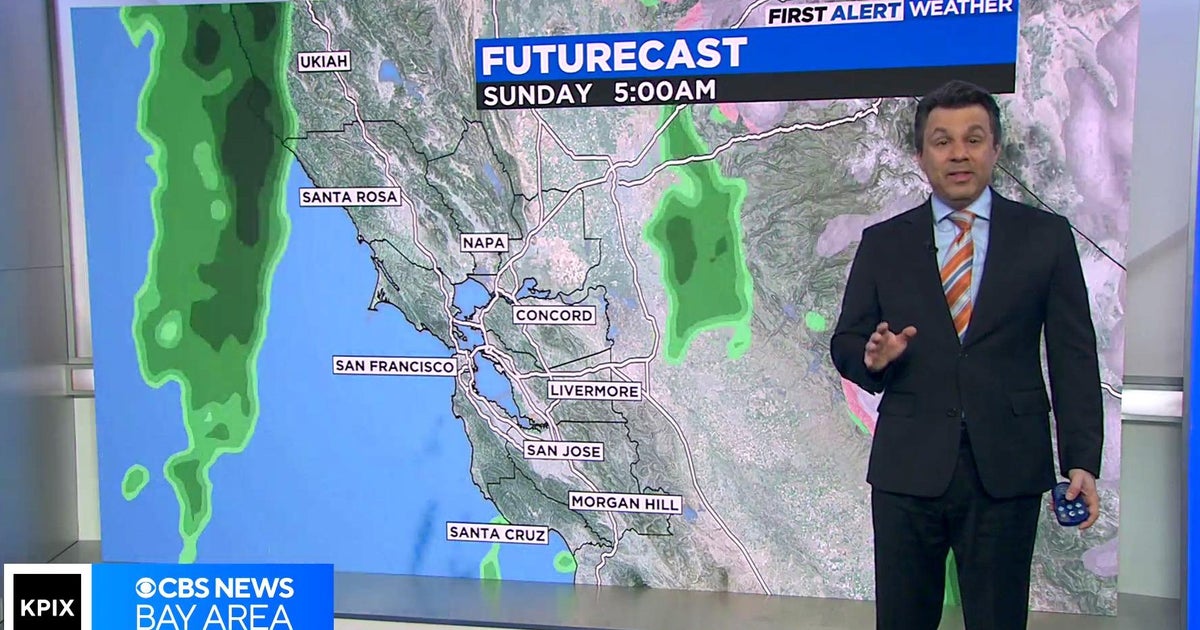 First Alert Weather Saturday Night Forecast - CBS San Francisco