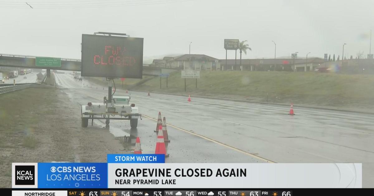 Grapevine closes again near Pyramid Lake