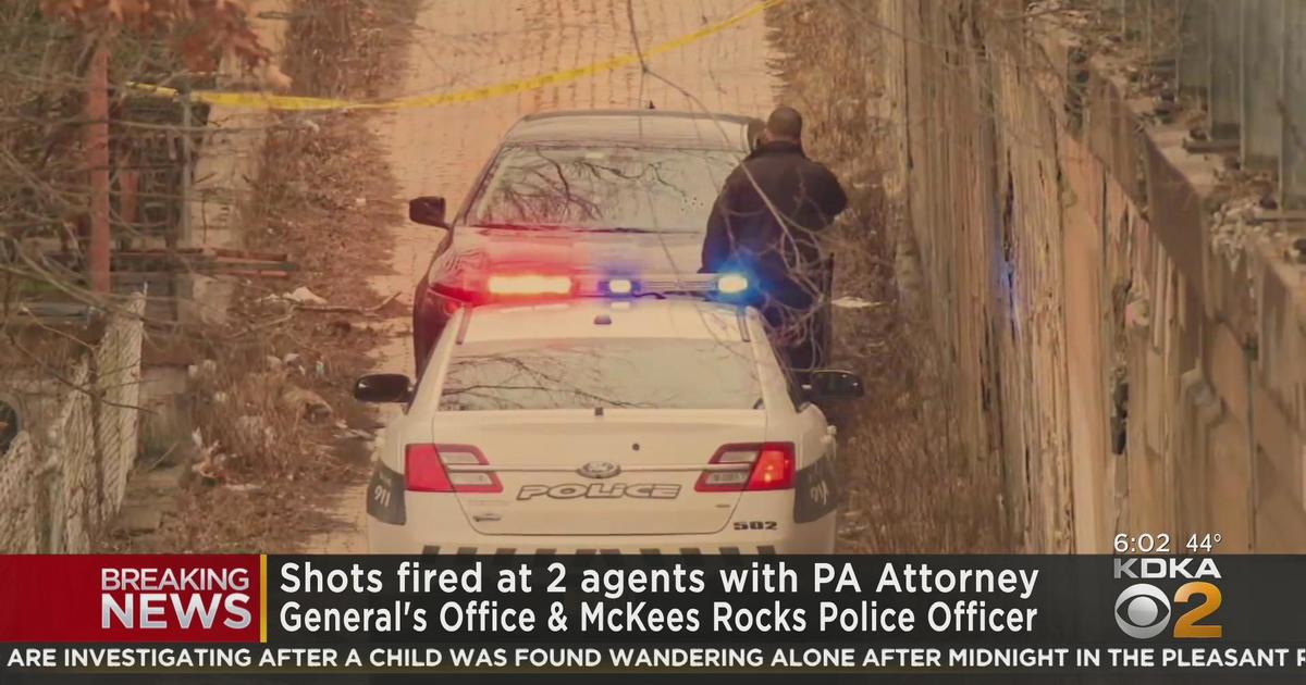 2 Agents, Officer Shot At While On Duty In Car In Stowe Township - CBS ...