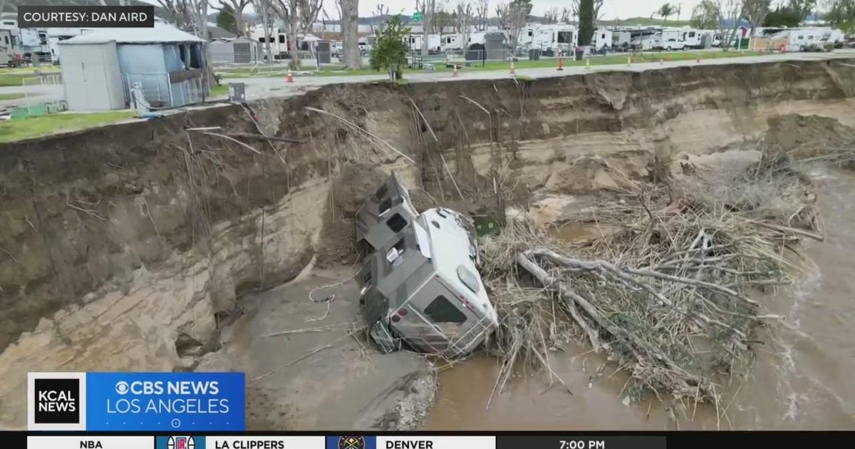 Recovery efforts underway after multiple motorhomes swept away at RV