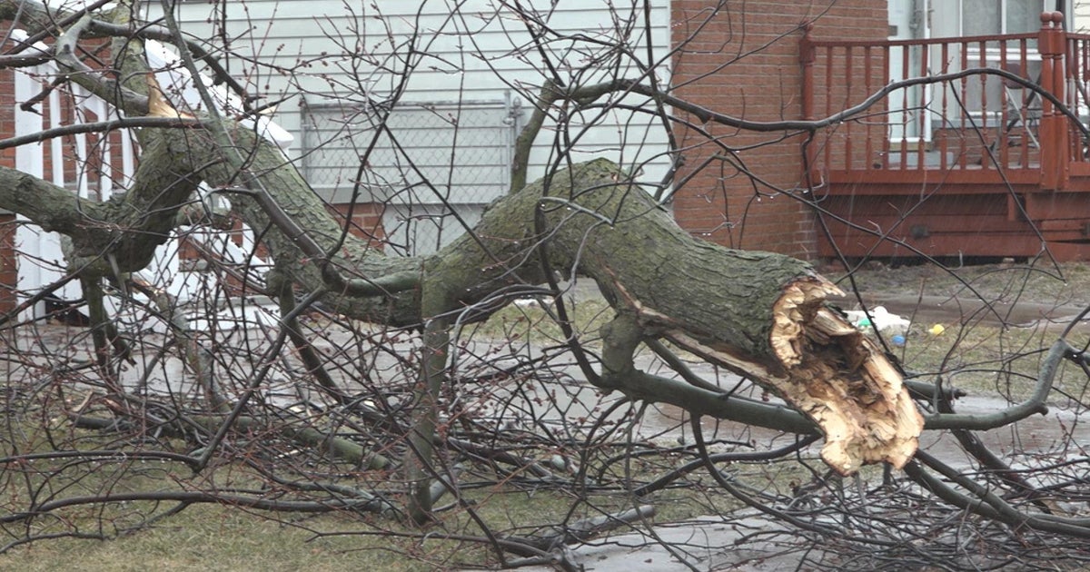 Metro Detroit residents endure sixth day without power - CBS Detroit