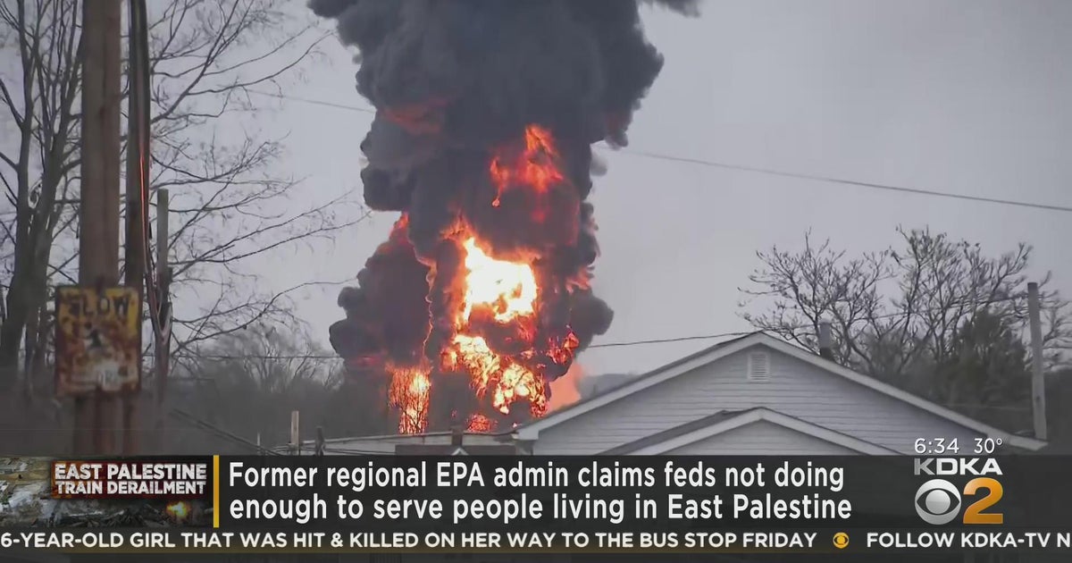 Former regional EPA official speaking out about East Palestine train