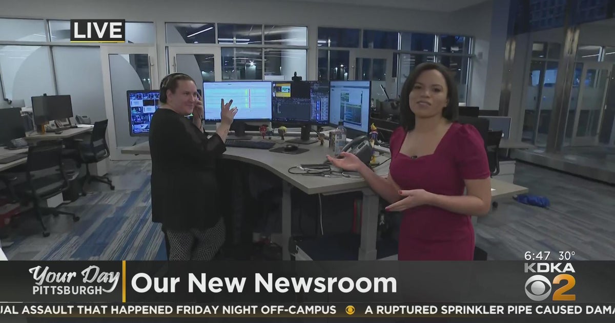 Check out our new, state-of-the-art newsroom - CBS Pittsburgh
