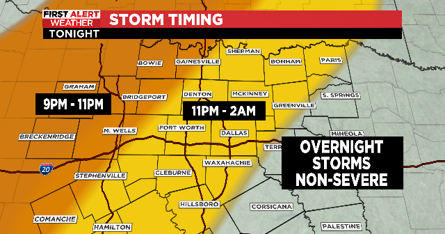 First Alert Weather Parts of North Texas could see strong winds and storms CBS Texas