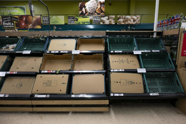 Bad Weather To Blame For Fresh Veg Shortage 