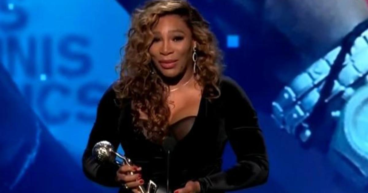 Serena Williams honored at NAACP Image Awards