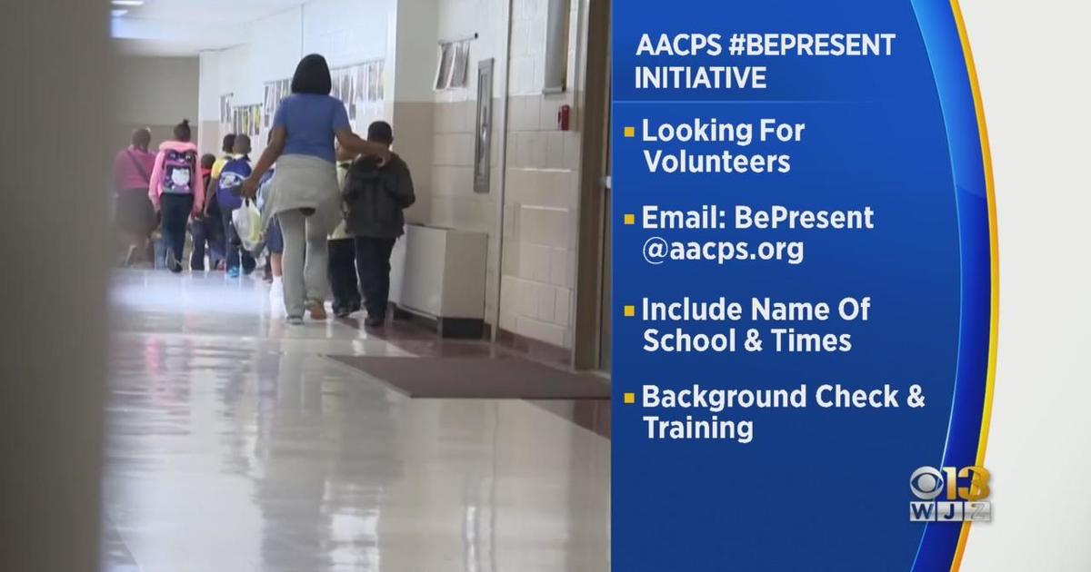 Anne Arundel Public Schools seeking volunteers for 'Be Present