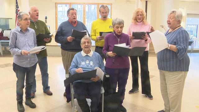The Senior Moments Walpole singing group 