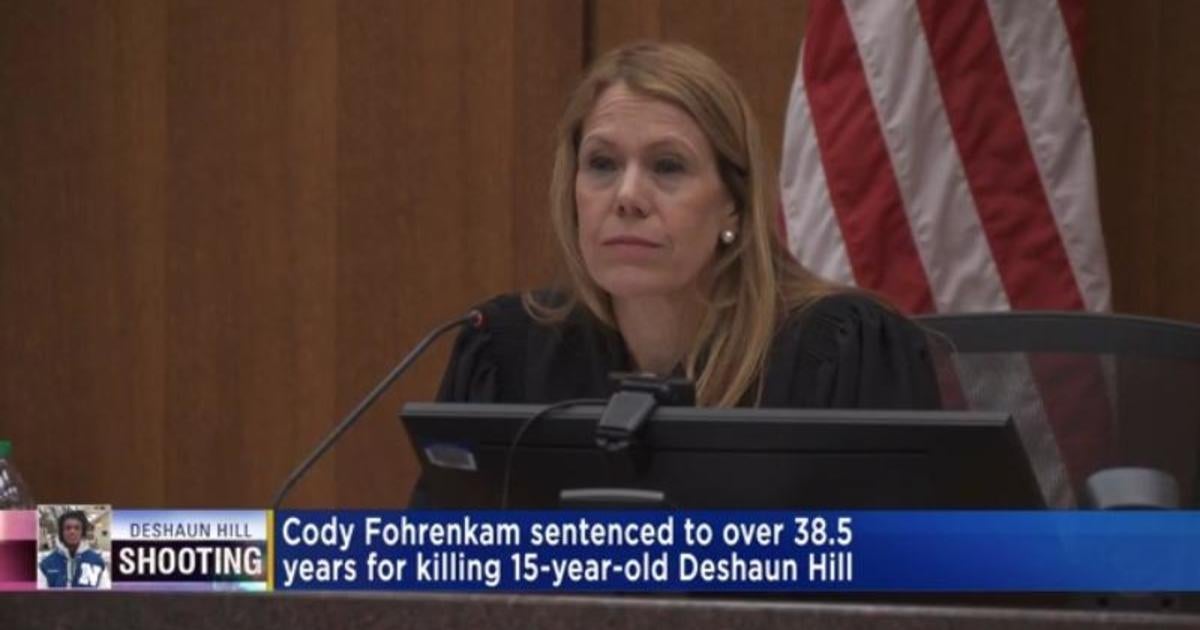 Extended: Cody Fohrenkam sentenced to 38 years, 7 months in Deshaun ...