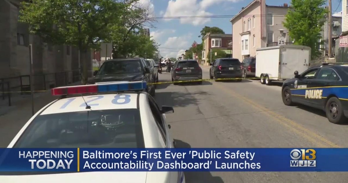 Baltimore's first ever 'Public Safety Accountability Dashboard