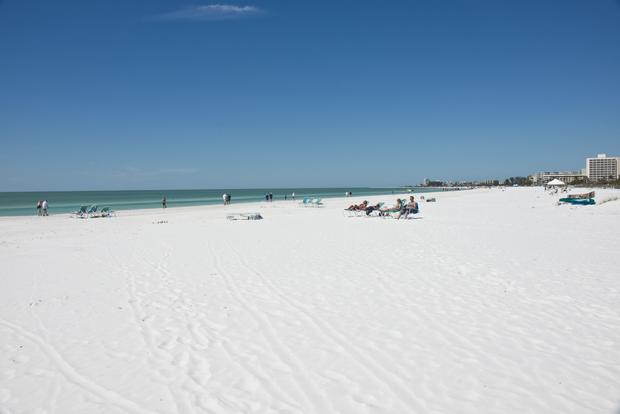 Florida, Sarasota, Siesta Key Crescent Beach 