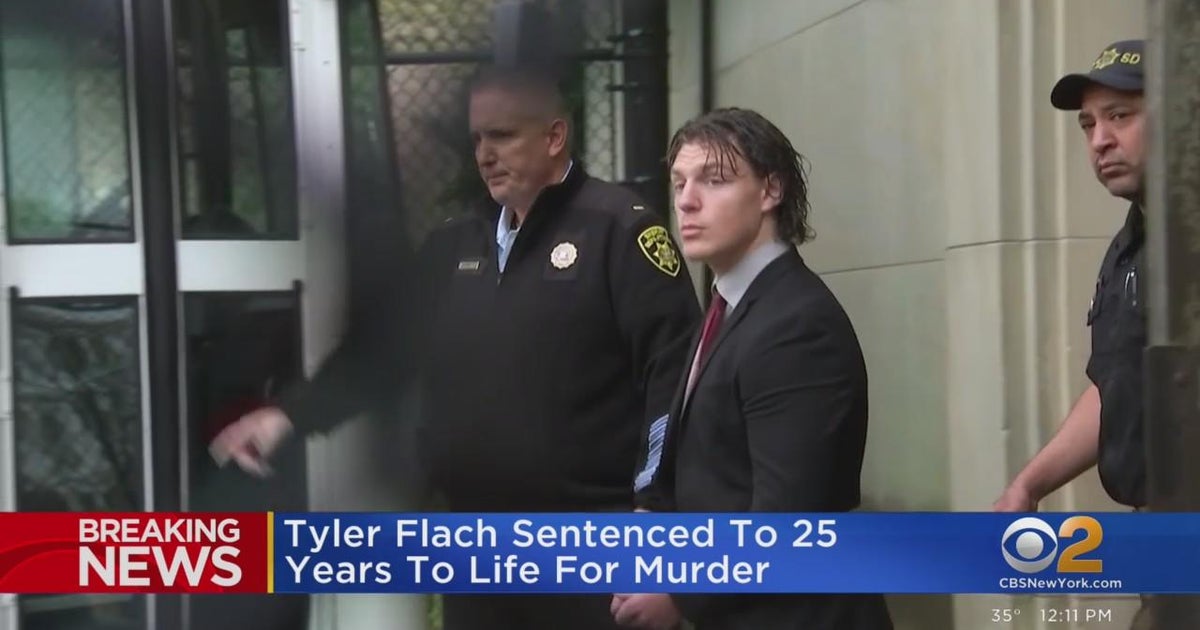 Tyler Flach sentenced in deadly strip mall brawl - CBS New York