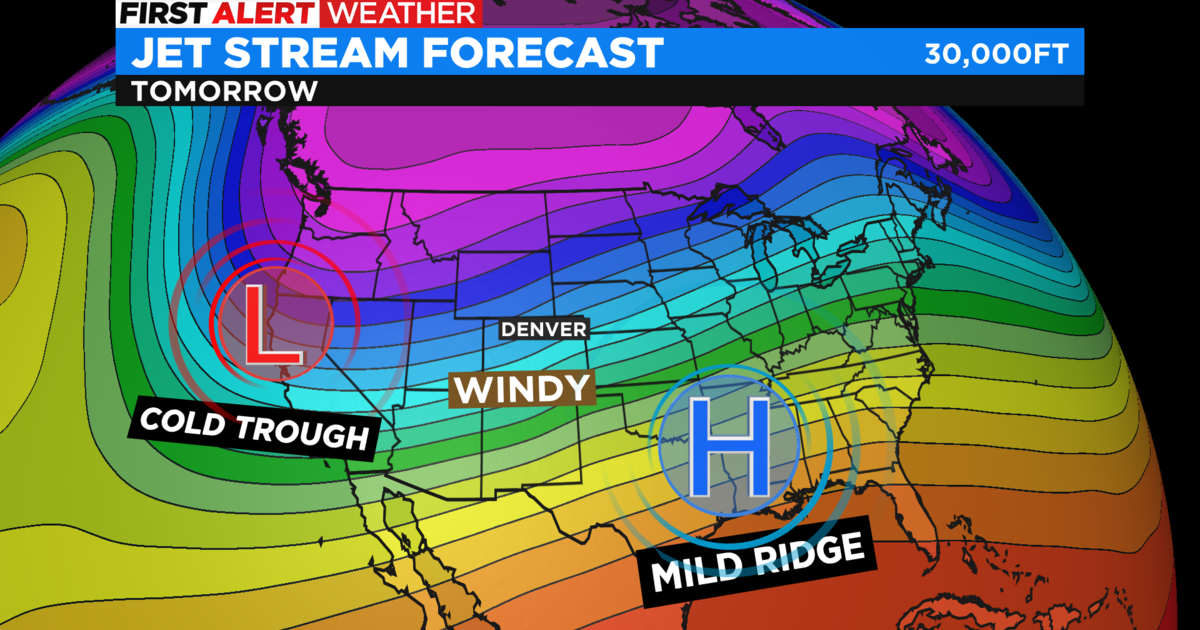 Colorado Weather Stronger winds expected across Front Range CBS Colorado