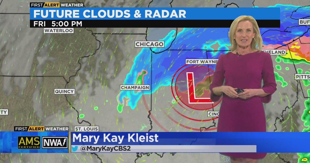 Chicago First Alert Weather: Tracking approaching winter weather - CBS ...