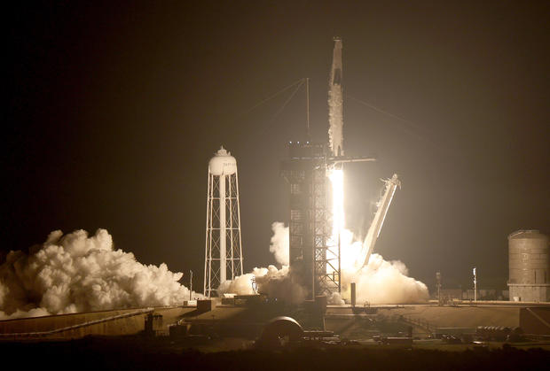 NASA And SpaceX Launch Crew-6 Mission To International Space Station 