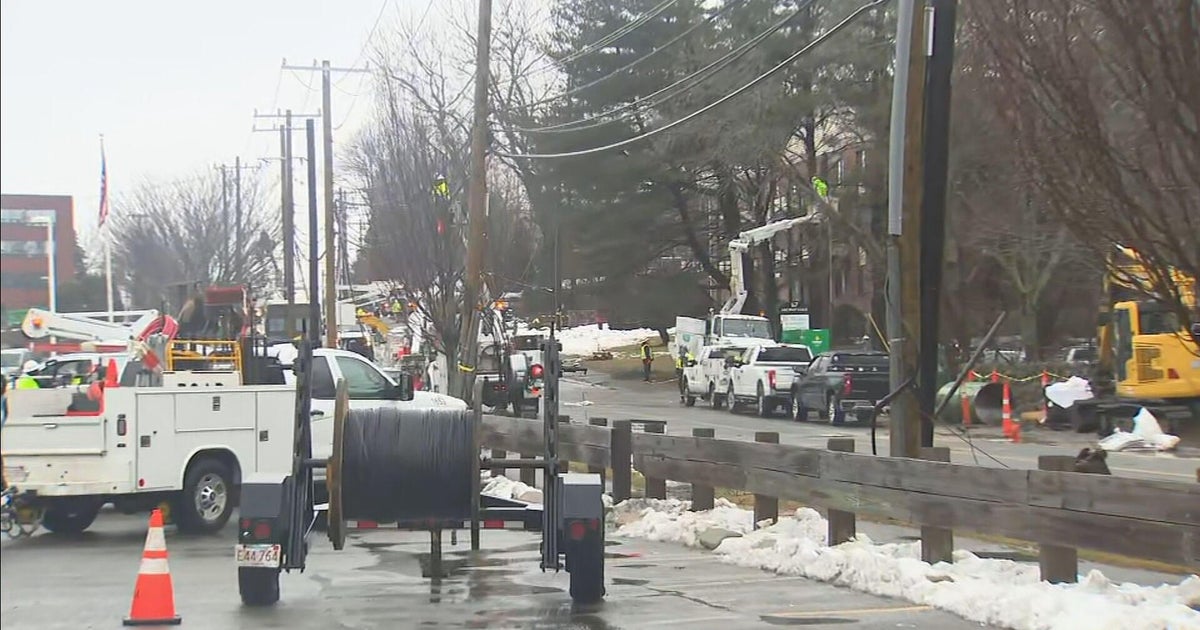 Montvale Ave. in Stoneham reopens, power restored days after truck