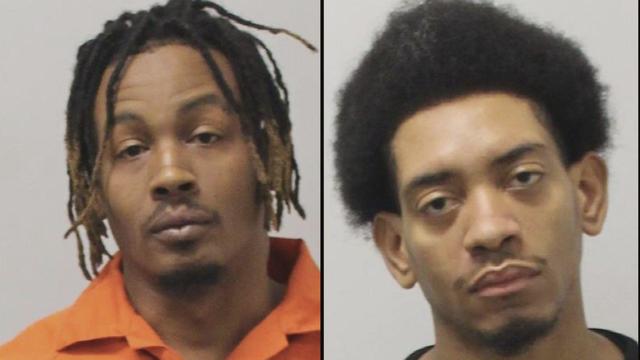 Mugshots of Carnell Franklin-Smith, 34, and Benjamin Pearce, 29 