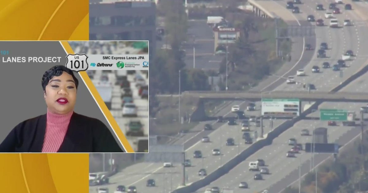 Interview: Express lanes open on Highway 101 on Peninsula - CBS San ...