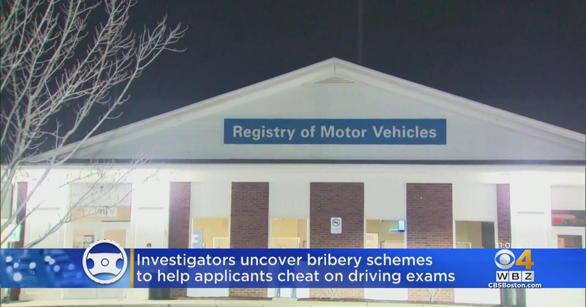 Investigators uncover bribery scheme at Brockton RMV CBS Boston