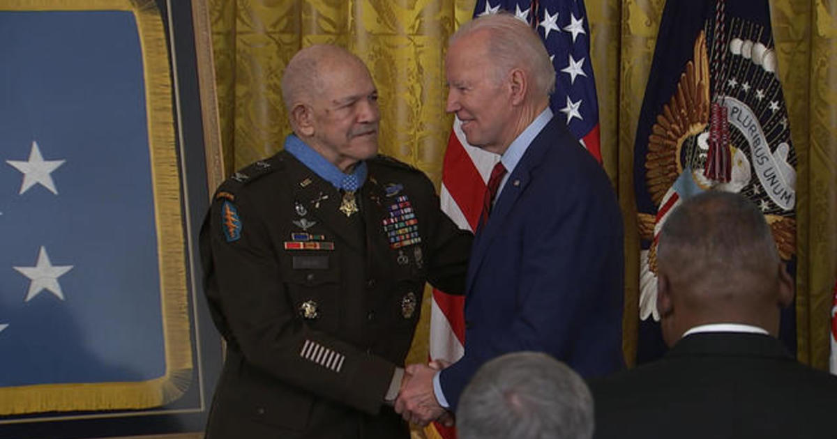 Veteran finally awarded Medal of Honor almost 60 years after heroic act