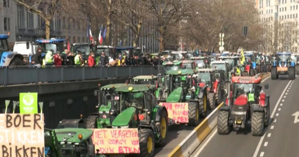 Eye Opener: Hundreds of farmers on strike in Belgium