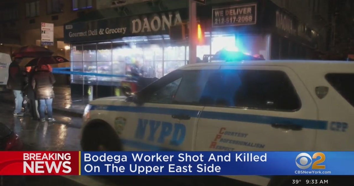 NYPD searching for suspect in beloved bodega worker's death - CBS New York
