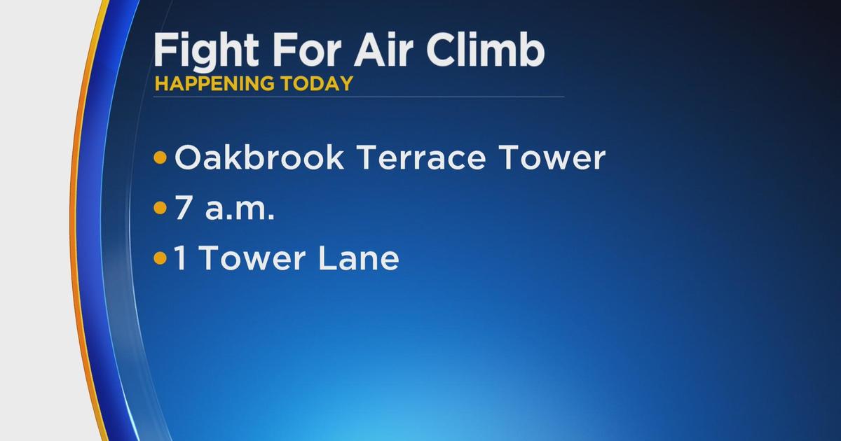 'Fight For Air Climb' returns in Oakbrook Terrace CBS Chicago