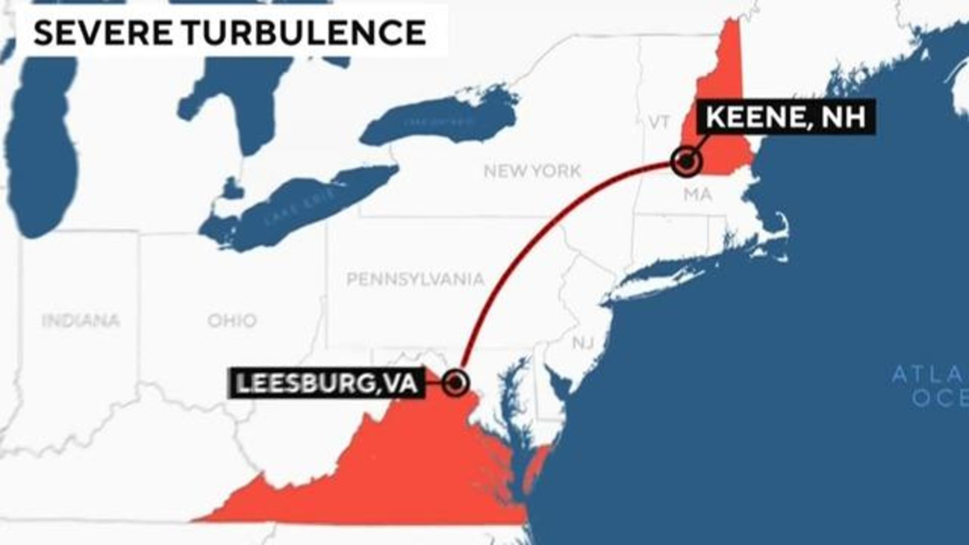 Turbulence aboard private jet leaves 1 dead plane makes emergency landing in Connecticut