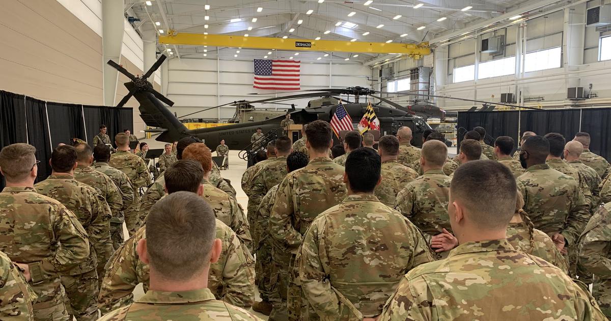 Maryland Army National Guard Soldiers receive homecoming after 10-month mobilization