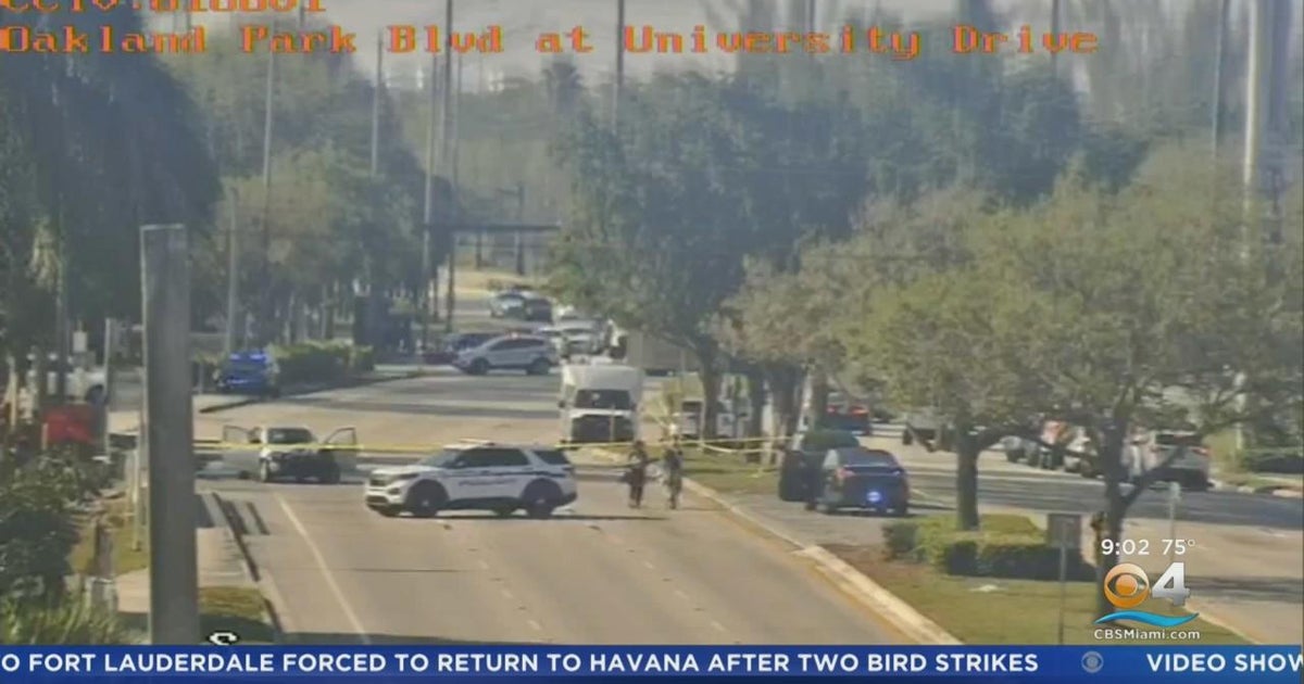 Fatal crash in Sunrise - CBS Miami