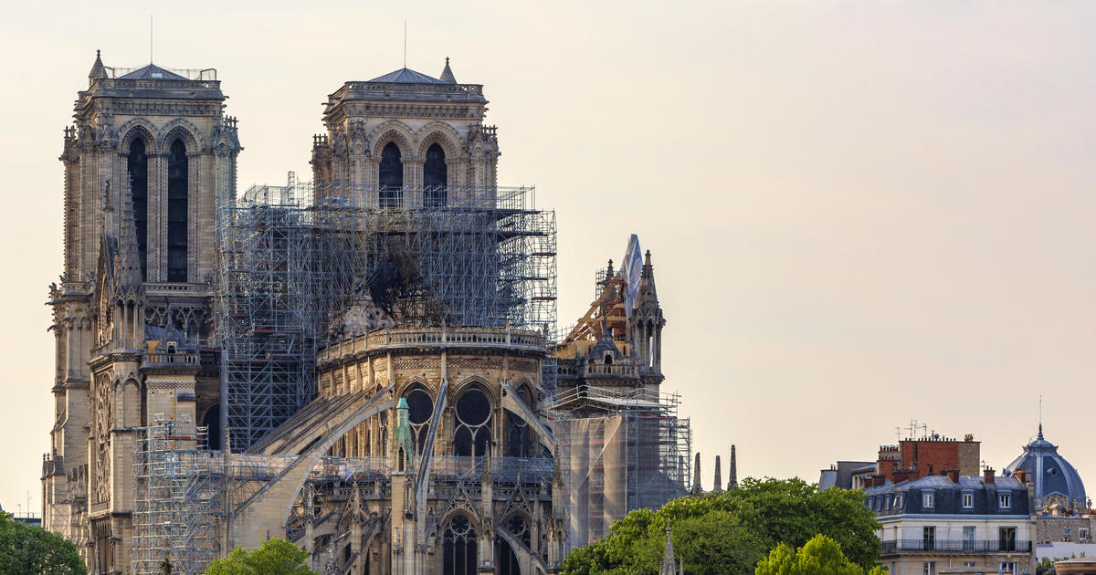 Fire that engulfed Notre Dame cathedral exposes long-hidden secret inside Paris landmark