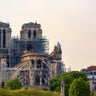 Notre Dame Cathedral in Paris After the Fire 