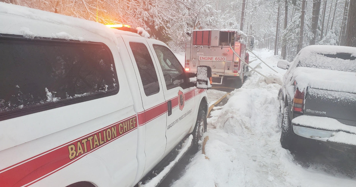 Person, dog, found dead after house fire in Amador County