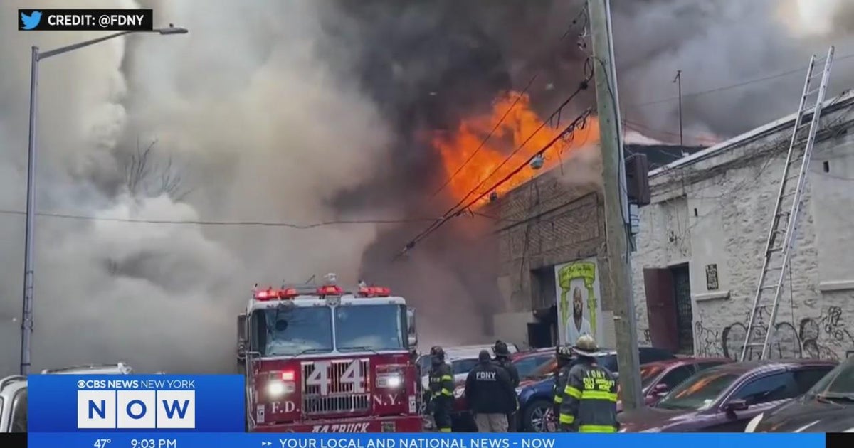 7 injured in 5-alarm fire in the Bronx - CBS New York