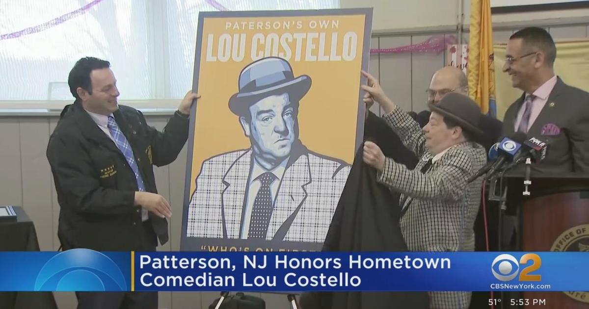 Legendary Comedian Lou Costello Honored In 117th Birthday - CBS New York