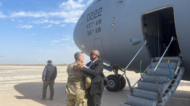 U.S. Defense Secretary Lloyd Austin makes an unannounced trip to Baghdad 