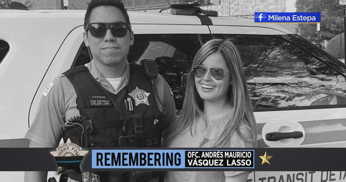 Fallen Cpd Officer Andrés Mauricio Vásquez Lasso Mourned At Church Service Cbs Chicago 1232