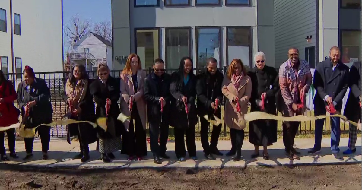 Vacant lots in West Woodlawn transformed into new homes CBS Chicago