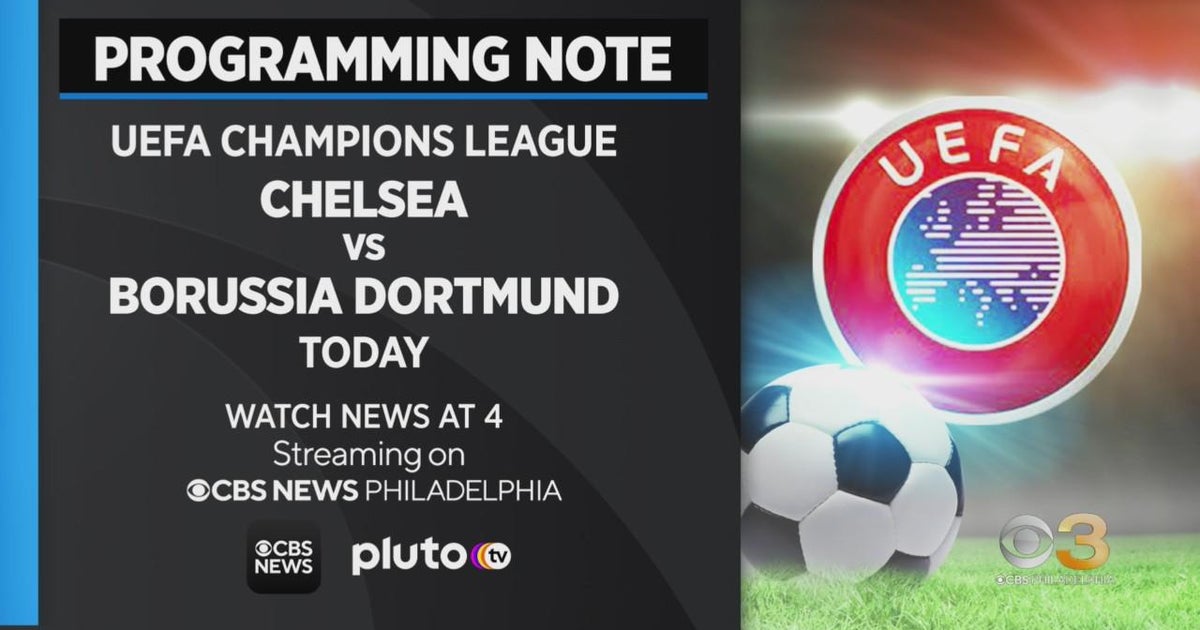 Programming Note: UEFA Champions League match to air on CBS3 Tuesday ...